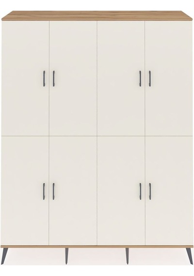 Hyperion Gardrop 8 Raflı 8 Kapaklı 176x44x221 Çam-aytaşı/çam Aytaşı/çam Hyperion Gardrop 8 Raflı 8 Kapaklı 176x44x221 Çam-aytaşı/çam Aytaşı/çam