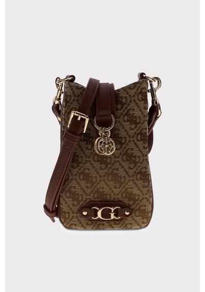 Guess Samantha Logolu Askılı Kartlık Pw7585p6426 Kadın Kartlık Pw7585 P6426 Lgw Kahve