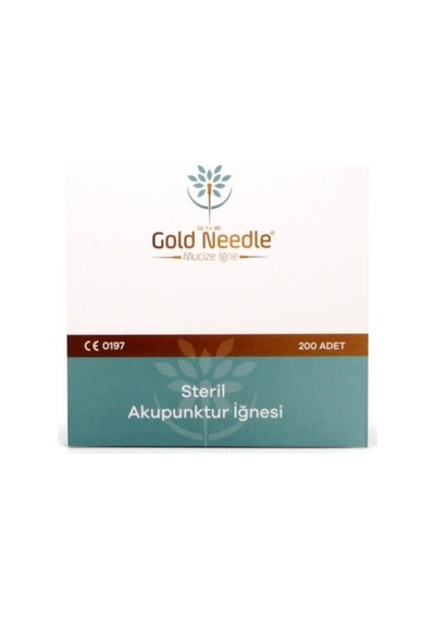 Gold Needle Steril Akupunktur Iğnesi 0.25Mm X 25Mm 200 Lü Çok Renkli