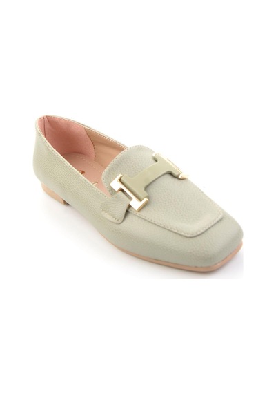 Su Yeşili Kadın Loafer Ayakkabı K01641022709 Yeşil