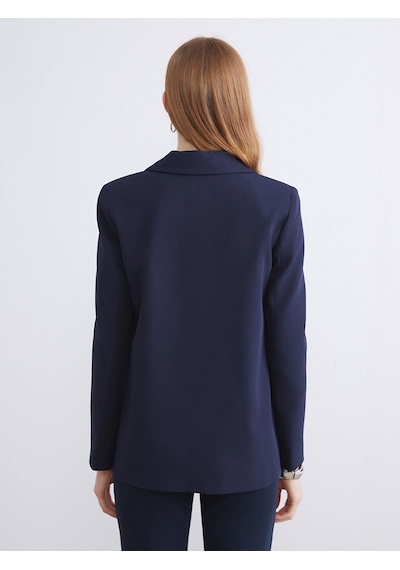 Lcwaıkıkı Classic Lacivert Kadın Blazer Ceket