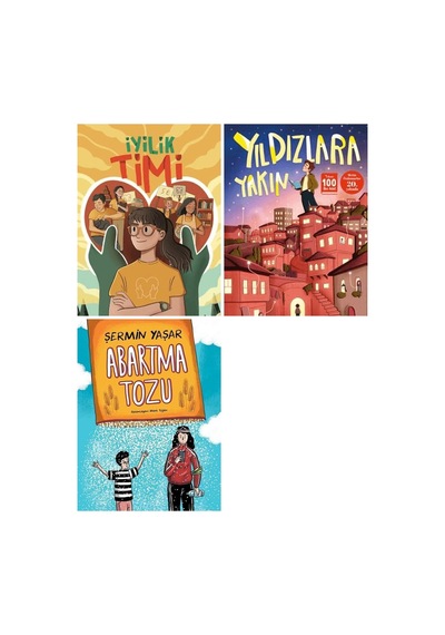 Yıldızlara Yakın Abartma Tozu İyilik Timi 3 Kitap Set