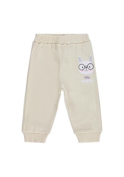 Civil Baby Little Bunny Baskılı 6-18 Ay Tek Alt Bebe - Fil Dişi