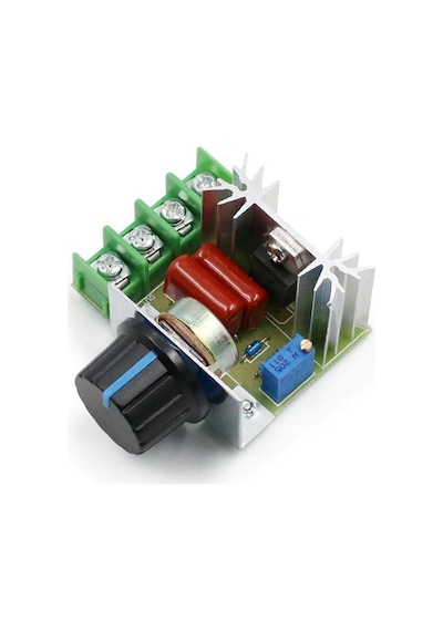 Ac 220v 2000w Motor Hız Kontrol Kartı Dimmer Rodevino