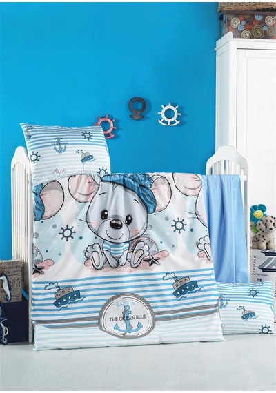 Komfort Home Bebek Nevresim Takımı Pamuk / Micky