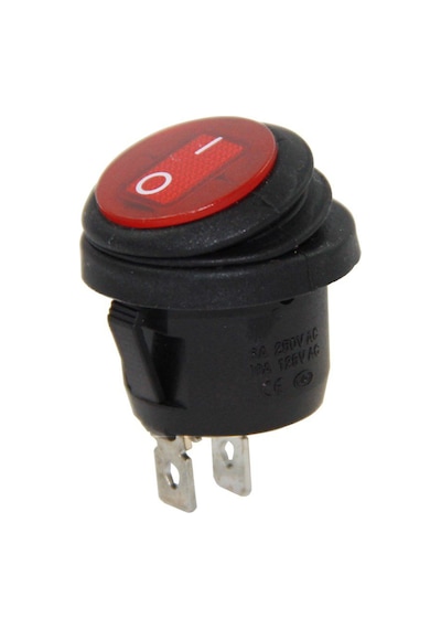 Ic-133W Yuvarlak Işıksız Anahtar Su Geçirmez