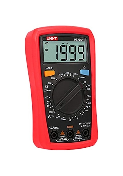 Unı-t Ut33c+, Otomatik Ölçek Seçimi, Voltmetre, Ampermetre, Ac/dc Voltaj Ve Akım Ölçer, Direnç, Kapasitans, Sıca
