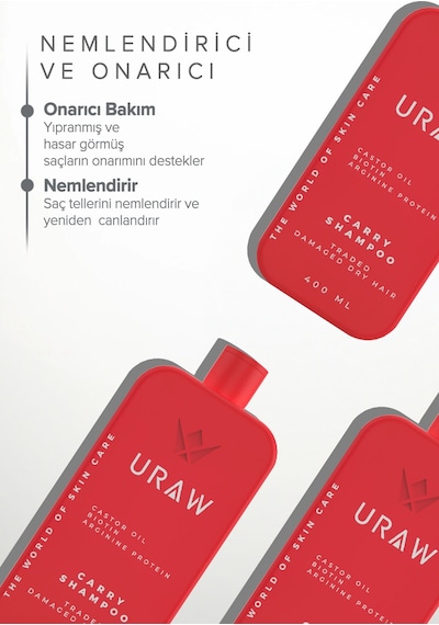 Yoğun Saç Dökülmesine Karşı Derinlemesine Besleyici Carry Bakım Şampuanı 400 Ml