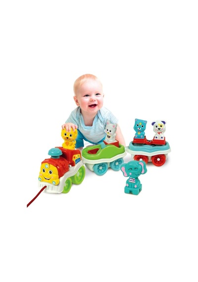 17848 Baby - Bebek Hayvanlar Treni +9 Ay