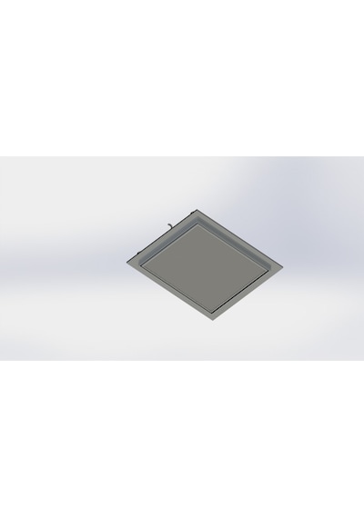 50X50 Alçıpan Müdehale Kapağı Üstten Oturmalı