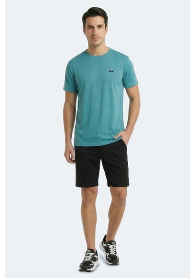 Slazenger Kofona Erkek Turkuaz Tişört