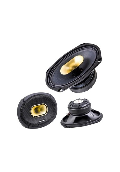 For-x Oto Hoparlör Oval 6x9 250w Rms 80w Mıdrange 2 Adet For-x Xmd-69h