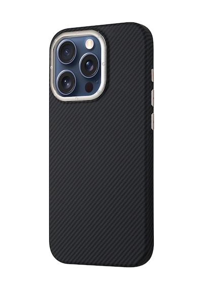 Apple Uyumlu iPhone 15 Pro Max Hbc-263 Monaco Kapak - Siyah
