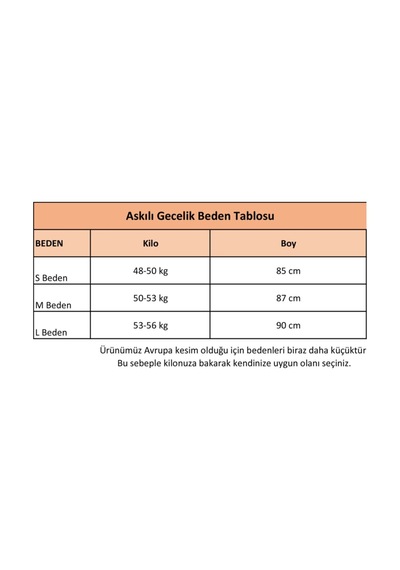 Ip Askılı Çiçek Motifli Saten Gecelik Beyaz