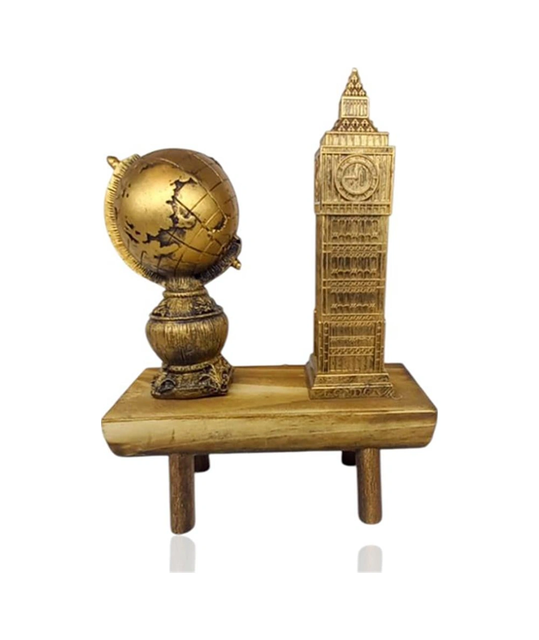 London Saar Masa Süsü Altın Renk Altın