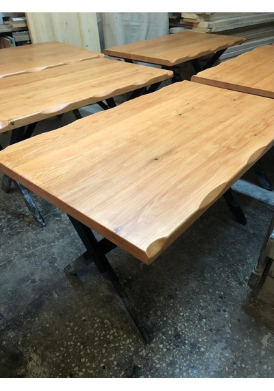 Bintaşmobilya Kayın Rengi Kütük Masa-130X80.Cm