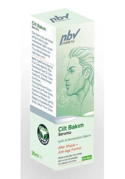 Nbvcosmetic Cilt Bakım Serumu Men 30 Ml
