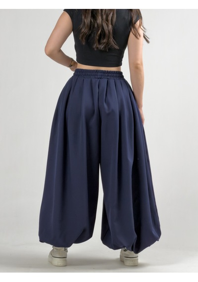 Cocopelli Süper Oversize Lacivert Kadın Jogger Pantolon Coc3227
