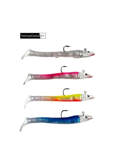 Naniwaosakashi V8 Jig Series 8cm 5.5gr Silikon Yem