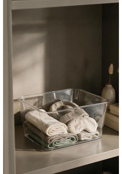 Selka Home 7 Lt. Salve Buzdolabı-banyo Organizer Düzenleyici Şeffaf