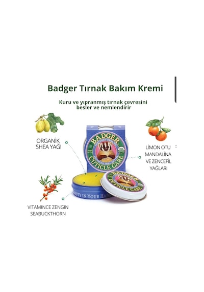 Badger Tırnak Bakım Kremi 21 G