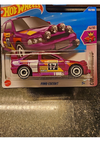 Hot Wheels 1/64 Ford Escort