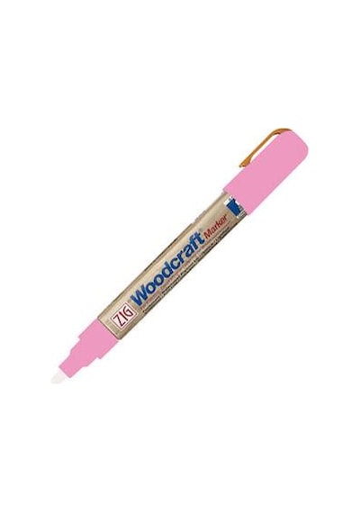 Zig Woodcraft Marker Ahşap Boyama Kalemi Carnation