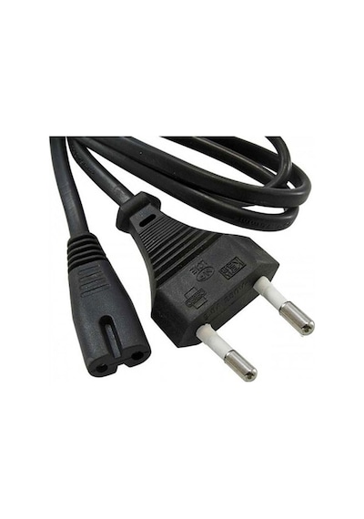 Radyo Type Adaptör İçin 2 Li Power Elektrik Güç Kablosu 3m