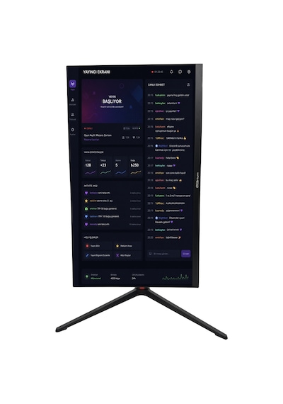 Quantum Gaming Shadow Mg27b-b 27" 300hz 1ms Pivot Kulaklık Tutacaklı Ips Gaming Monitör  Ölü Pixel li