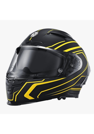 Scoyco Flash Kapalı Kask Siyah
