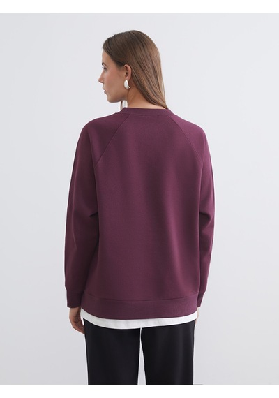 Lcw Comfort Mürdüm Sweatshirt