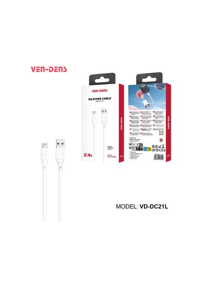 Ven-dens Vd-dc21l Premium Lightning Şarj Ve Data Kablosu