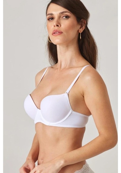 Pierre Cardin 6105 Double Pushup Sütyen BEYAZ