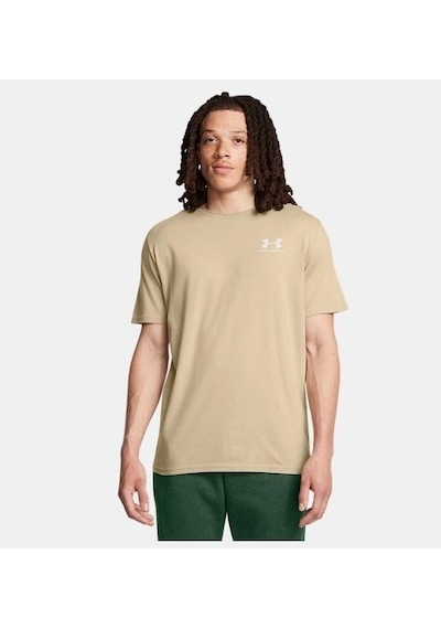 Under Armour Sportstyle Left Chest Ss Erkek Tişört C-und326799e50300 Bej