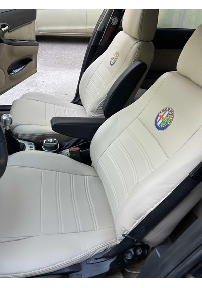 Alfa Romeo 156 Araca Özel Deri Oto Koltuk Kılıfı (158044)