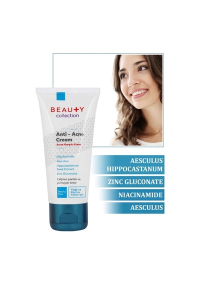 Beauty Collection Acne Karşıtı Onarıcı Krem 50 Ml