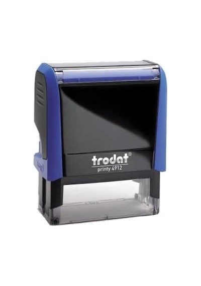 Trodat 4912 - İsim-ünvan-firma-şirket-doktor Kaşesi Mavi N11.21233