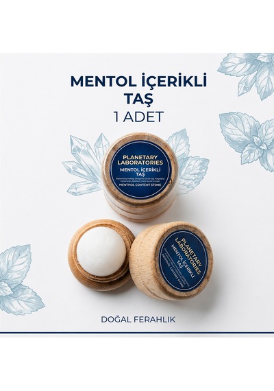 Taşı Mentol İçerikli Taş Masaj Taşı Spa Masaj Taşı Serinletici Mentol