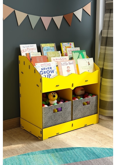 Toby Ahşap Montessori Kitaplık Bebek Çocuk Odası Eğitici 6 Bölmeli İskandinav Tarz Raflı Kitaplık Sarı - 681074137 Sarı Toby Ahşap Montessori Kitaplık Bebek Çocuk Odası Eğitici 6 Bölmeli İskandinav Tarz Raflı Kitaplık Sarı - 681074137 Sarı