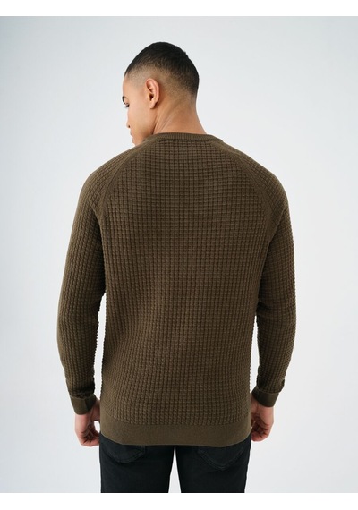 LOFT Regular Fit Erkek Kazak Lf2037260 Q1.v1 Haki