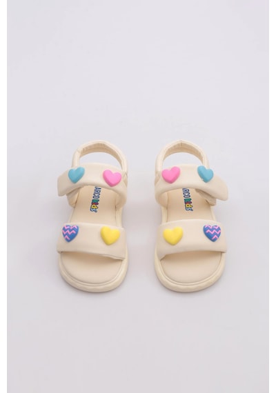 01-26y104 Çocuk Patik Sandalet Bej