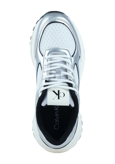 Calvin Klein Hike Runner Mesh Mix Kadın Gri Spor Ayakkabı Yw0yw02063-0ıx -12322 Gri