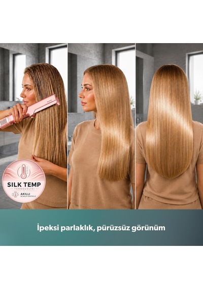 Air Silk 4607h Islak Ve Kuru Hava İle Saç Düzleştirici Ve Kurutma Makinesi