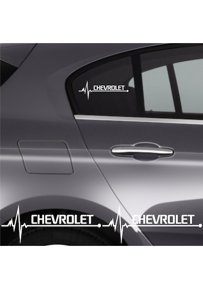 Chevrolet Captiva İçin Uyumlu Aksesuar Oto Ritim Sticker 2 Adet 20 9 Cm