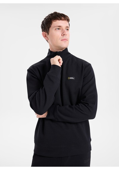 National Geographic Siyah Erkek Sweatshirt N6wm-swt4053