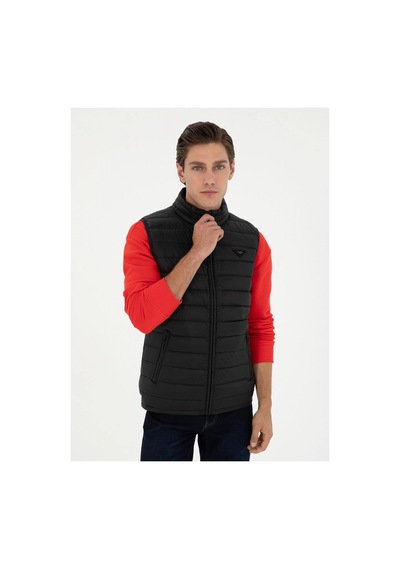 U.S. Polo Assn. U.s. Polo Assn. Siyah Erkek Yelek Vr046siyah