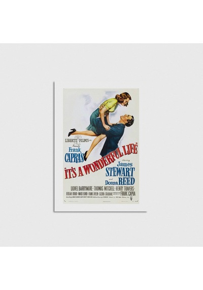 It S A Wonderful Life 1946 Film Posteri Çerçevesiz Poster Duvar Dekorasyonu Pn11p296