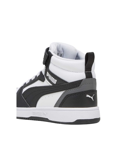 Puma Puma Rebound V6 Mid Ac+ Ps Unisex Çocuk Siyah Günlük Ayakkabı 8602 Siyah
