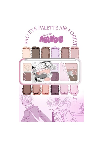 Hafif Dokulu Yoğun Renklere Sahip Göz Farı Paleti Pro Eye Palette Air 14 Forever Mauve Diğer
