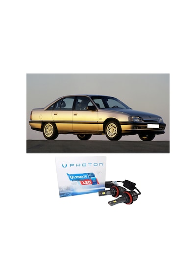 Opel Omega Led Xenon Uzun Far Ampulü H1 Ultimate 9500 Lumens Yeni Seri Beyaz 1986-1996